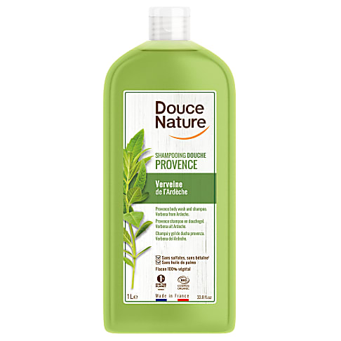 Douce Nature Bruisende Douchegel & Shampoo - Verveine 1L