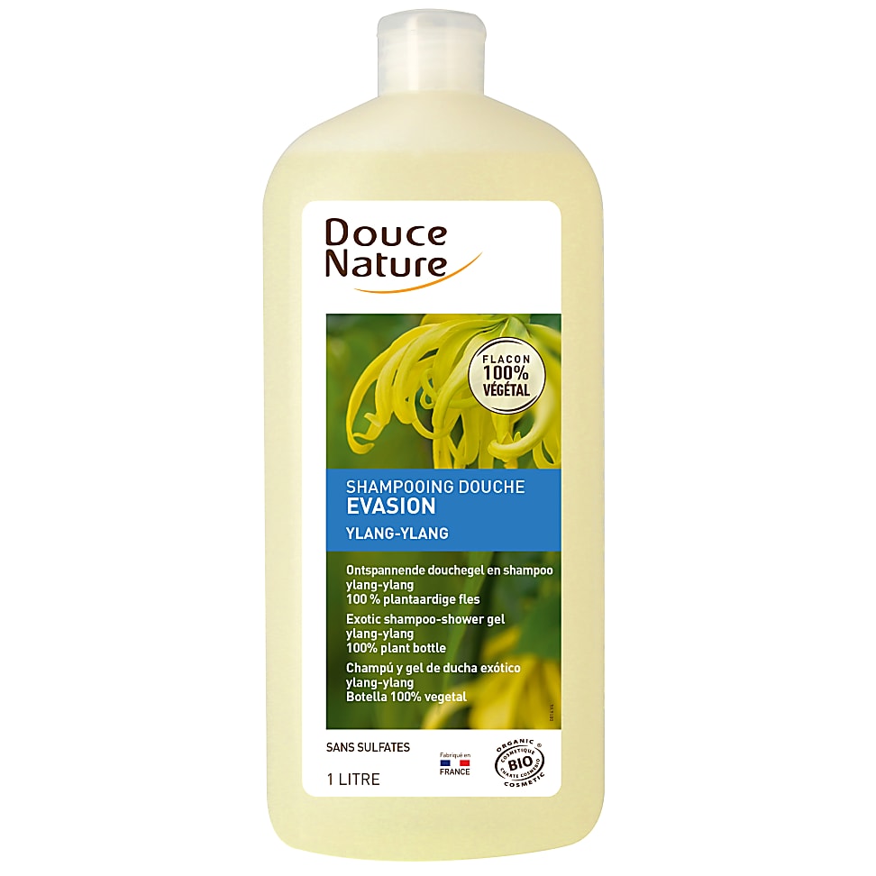 Image of Douce Nature - Evasion Shampoo & Douchegel Ylang ylang 1L