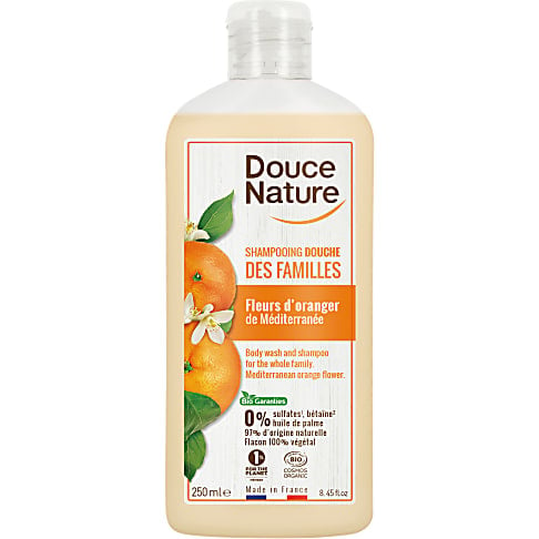 Douce Nature Douchegel & Shampoo - Oranjebloesem 250ml