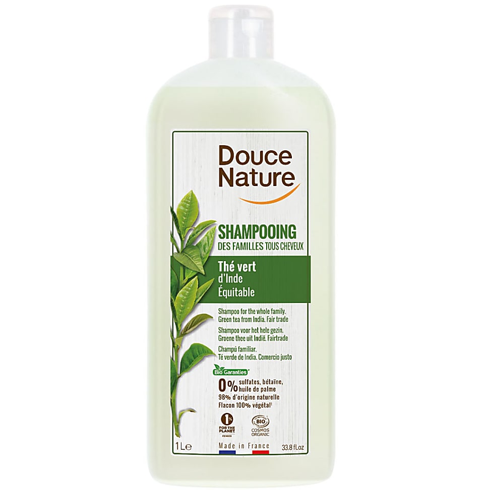 Image of Douce Nature - Familie Shampoo 1L Groene Thee