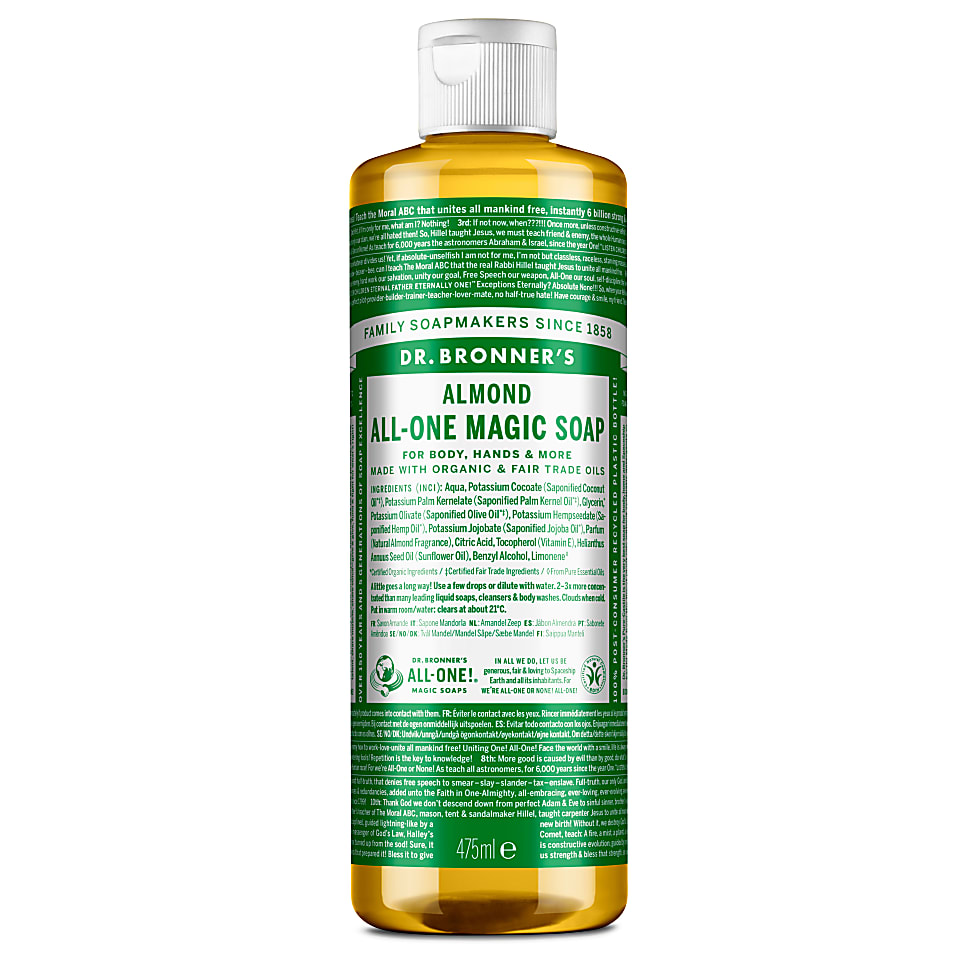 Dr Bronners Almond Vloeibare Zeep 475Ml dr bronners kopen in de aanbieding