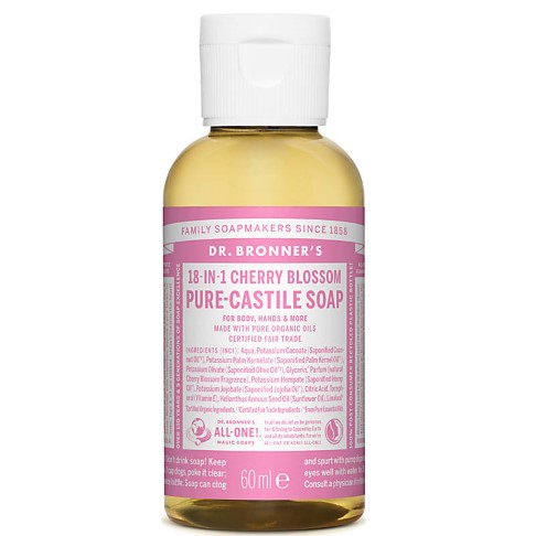 Dr. Bronner's Cherry Blossom Vloeibare Zeep 60ml