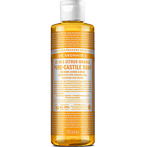 Dr. Bronner's Citrus Orange Vloeibare Zeep - 237ml