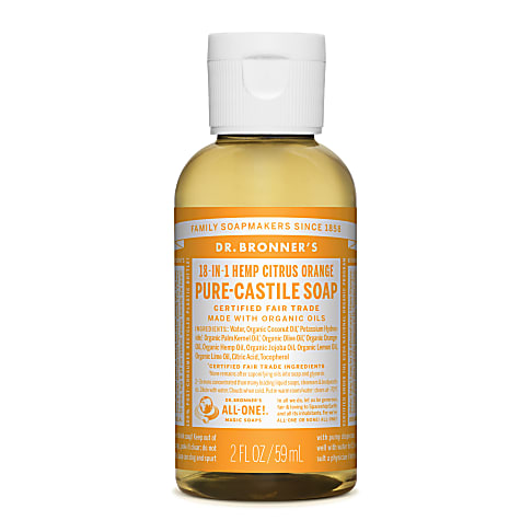 Dr. Bronner's Citrus Orange Vloeibare Zeep - 59ml