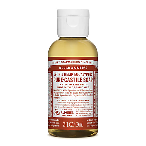Dr. Bronner's Eucalyptus Vloeibare Zeep - 59ml