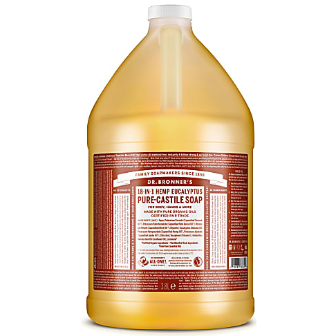 Dr. Bronner's Eucalyptus Vloeibare Zeep  - 3.8L