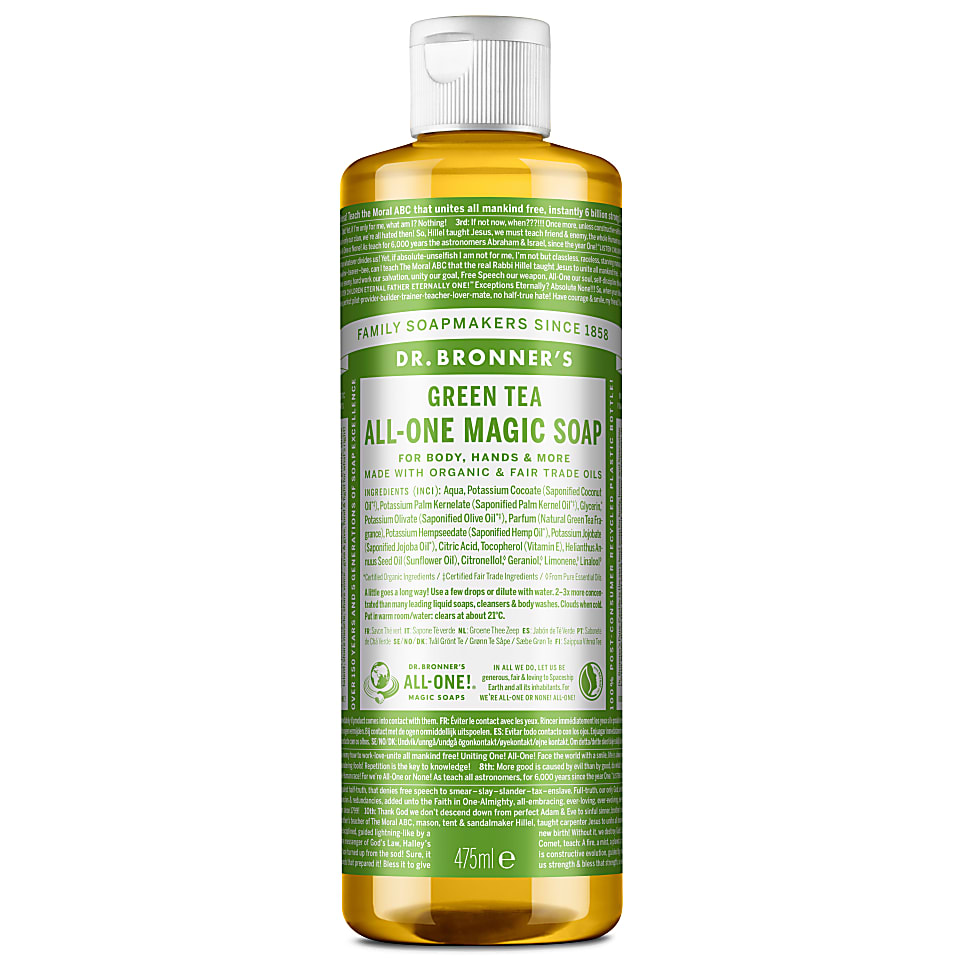 Dr Bronners Green Tea Vloeibare Zeep 475Ml dr bronners kopen in de aanbieding