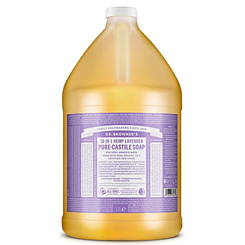Dr. Bronner's Lavendel Vloeibare Zeep - 3.8L