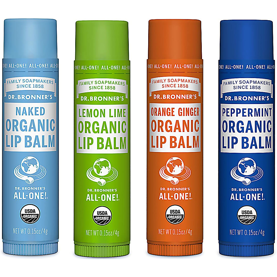 Image of Dr. Bronner's Organic Lip Balm Lemon Lime