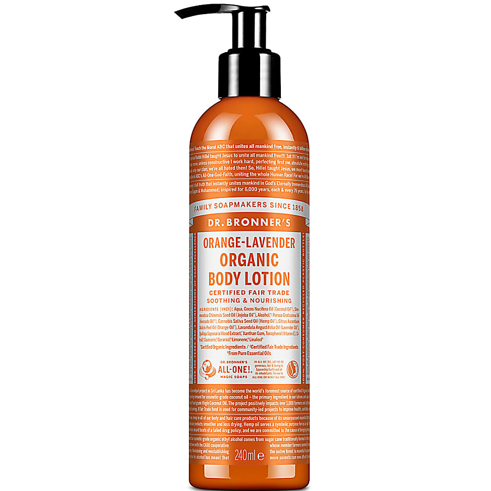 Image of Dr. Bronner's Hand & Bodylotion Orange Lavender Organic