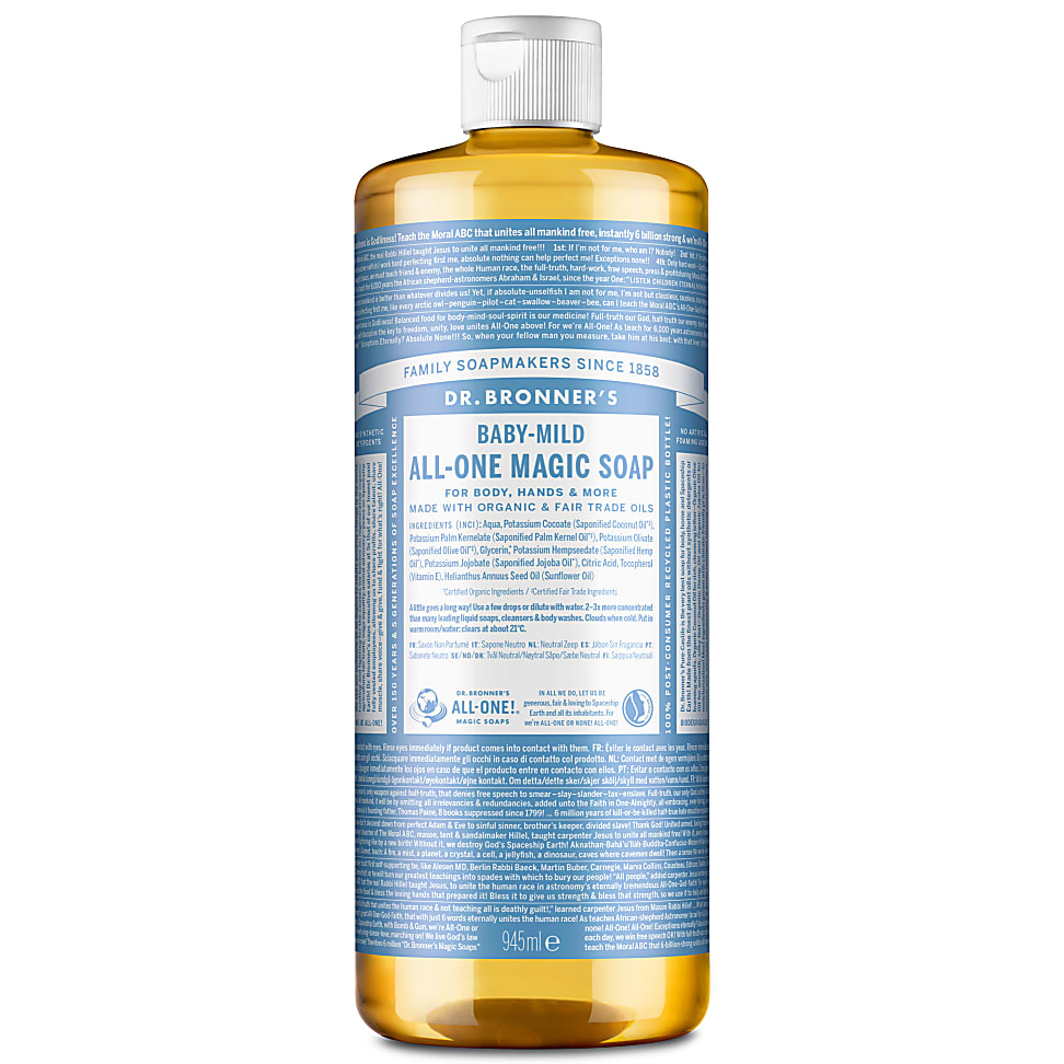 Dr. Bronner's Ongeparfumeerd Vloeibare Zeep Big Green Smile