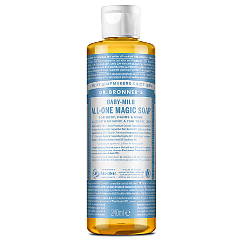 Dr. Bronner's Baby Ongeparfumeerde Vloeibare Zeep - 240ml