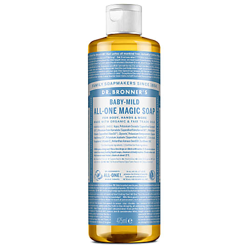 Dr. Bronner's Baby Ongeparfumeerde Vloeibare Zeep - 475ml