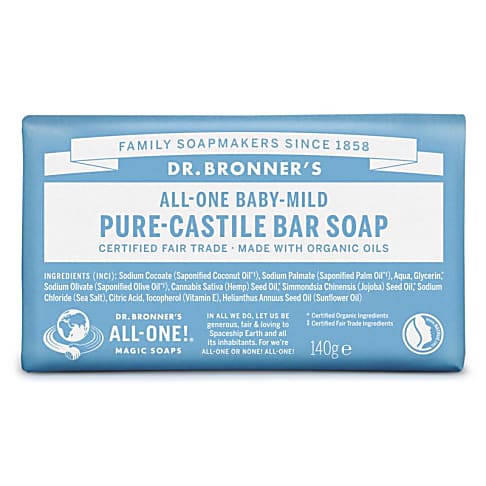 Dr. Bronner's Plantenzeep Baby Mild Ongeparfumeerd