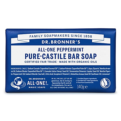 Dr. Bronner's Plantenzeep Pepermunt