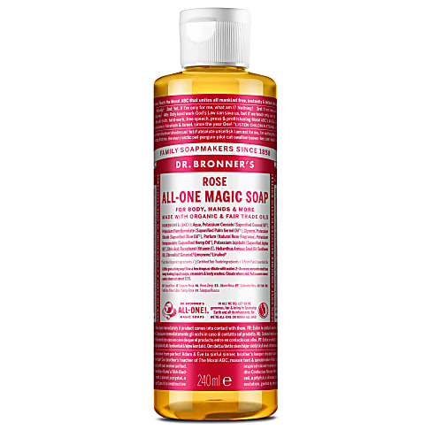 Dr. Bronner's Rose Vloeibare Zeep - 237ml