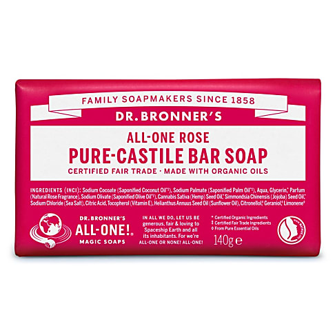 Dr. Bronner's Plantenzeep Roos