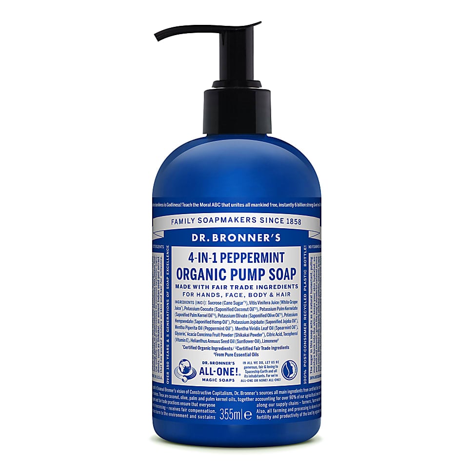 Image of Dr. Bronner's Shikakai Peppermint Vloeibare zeep - 355ml