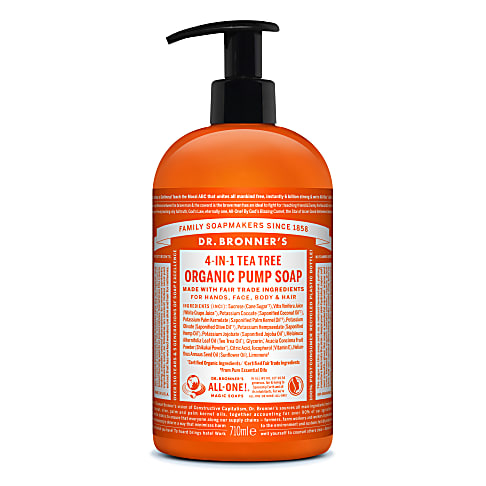 Dr. Bronner's Shikakai Tea tree Vloeibare zeep - 710ml