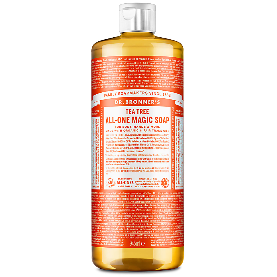Dr Bronners Tea Tree Vloeibare Zeep 946Ml dr bronners kopen in de aanbieding Dr Bronners Tea Tree Vloeibare Zeep 946Ml dr bronners kopen in de aanbieding