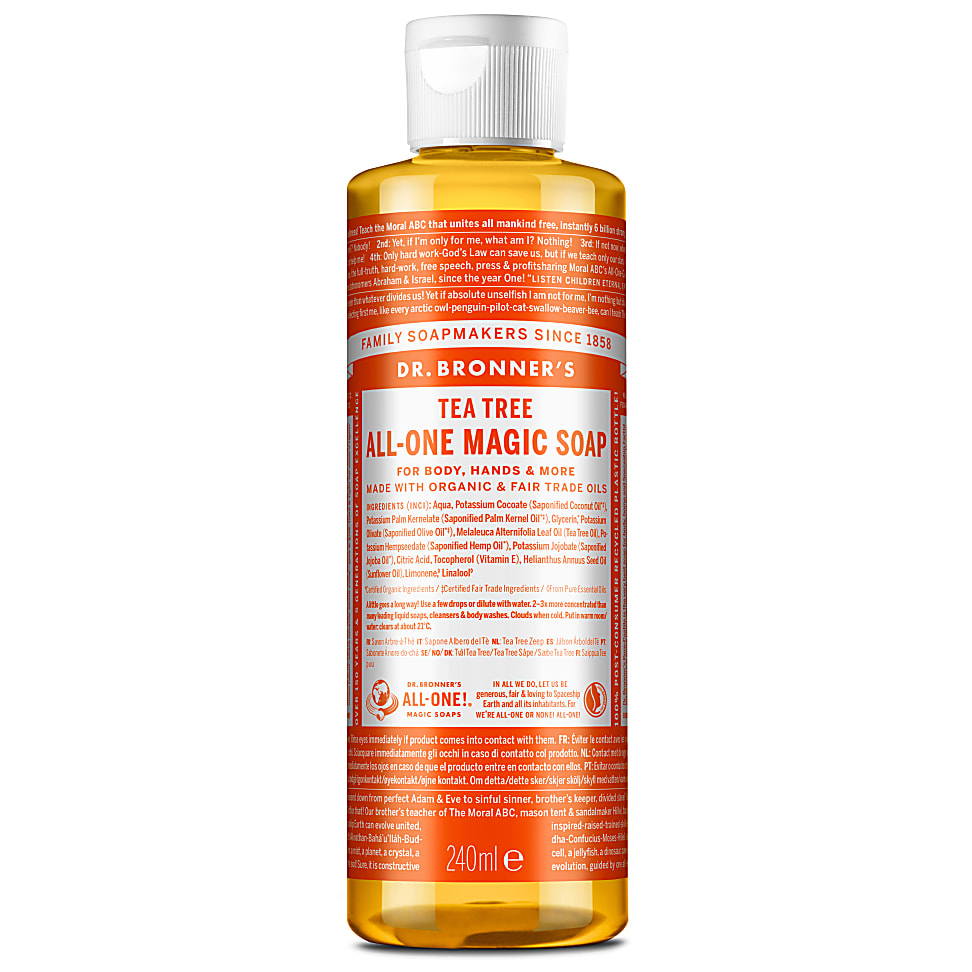 Dr Bronners Tea Tree Vloeibare Zeep 237Ml dr bronners kopen in de aanbieding