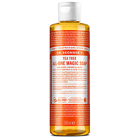 Dr. Bronner's Tea Tree Vloeibare Zeep - 240ml