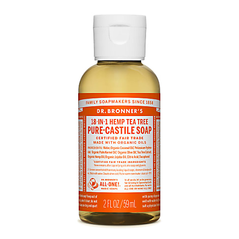 Dr. Bronner's Tea Tree Vloeibare Zeep - 59ml