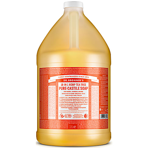 Dr. Bronner's Tea Tree Vloeibare Zeep - 3.8L
