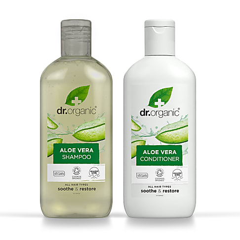 Dr Organic Aloë Vera Shampoo & Conditioner Duo