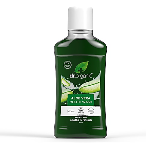 Dr Organic Aloë Vera Mondwater