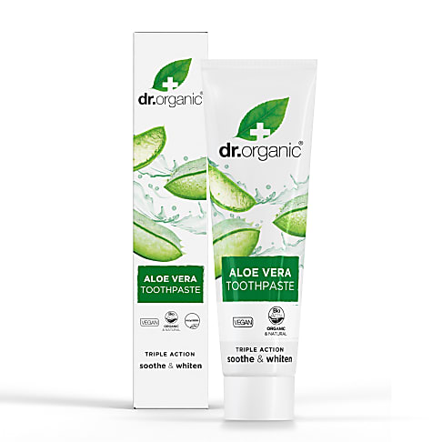 Dr Organic Aloë Vera Whitening Tandpasta