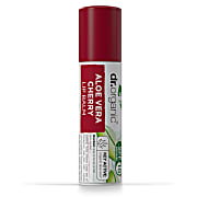 Dr Organic Lippenbalsem - Aloë Vera & Kersen