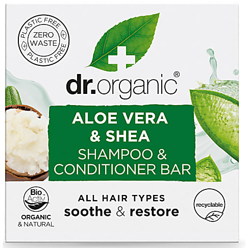 Dr Organic Aloe Vera & Shea Shampoo & Conditioner Bar