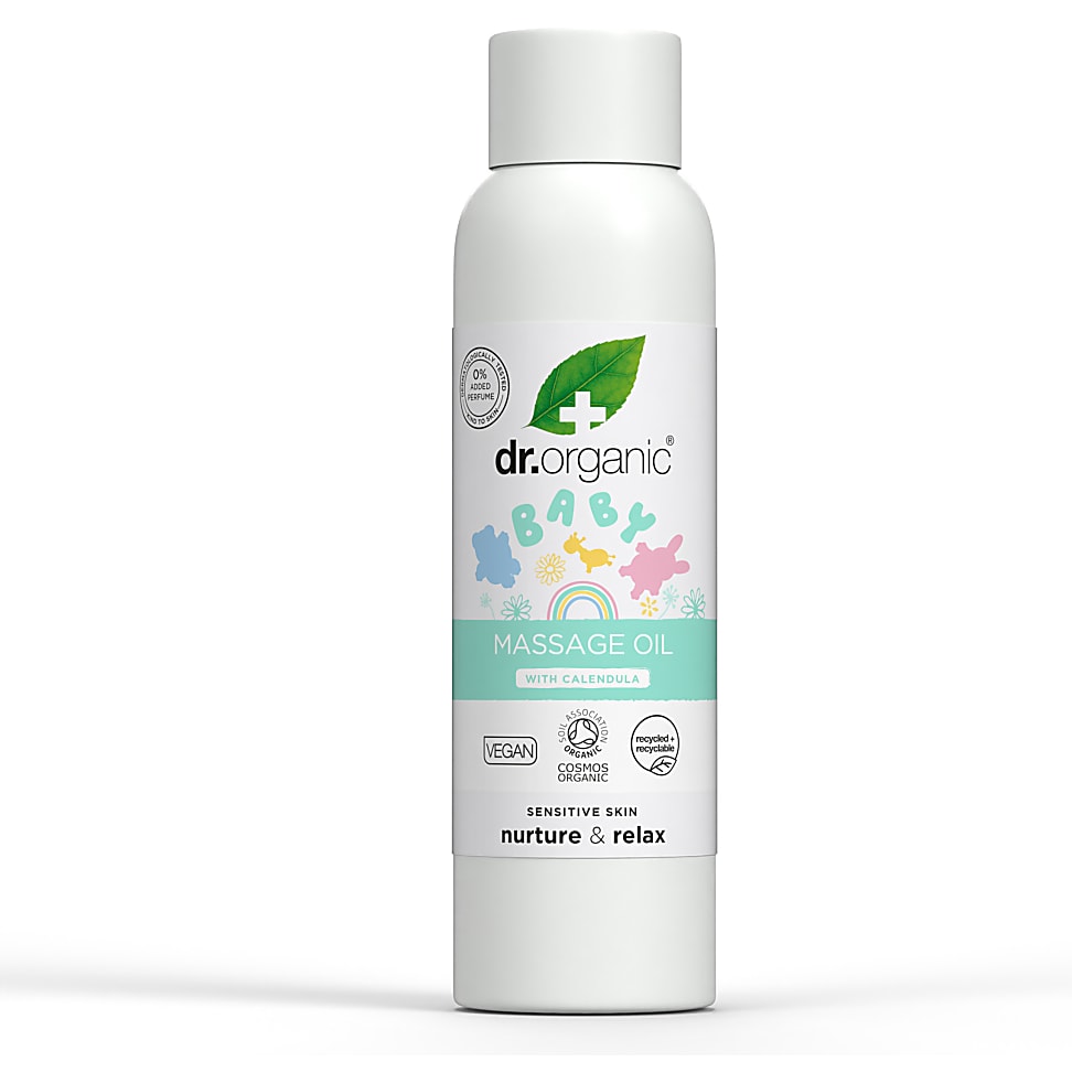 Image of Dr Organic Baby Massageolie met Calendula