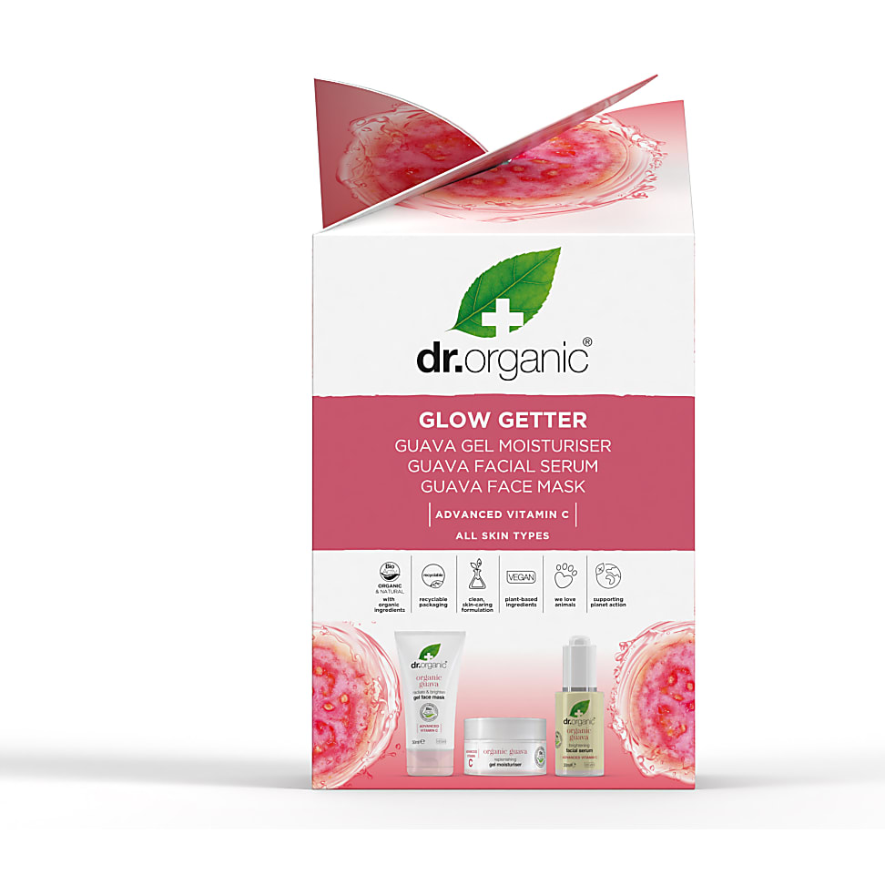 Image of Dr Organic Guava Glow Getter Huidverzorgingsset