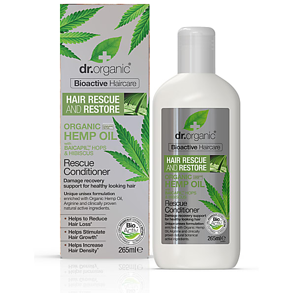 Image of Dr Organic Hennep Olie Rescue Conditioner