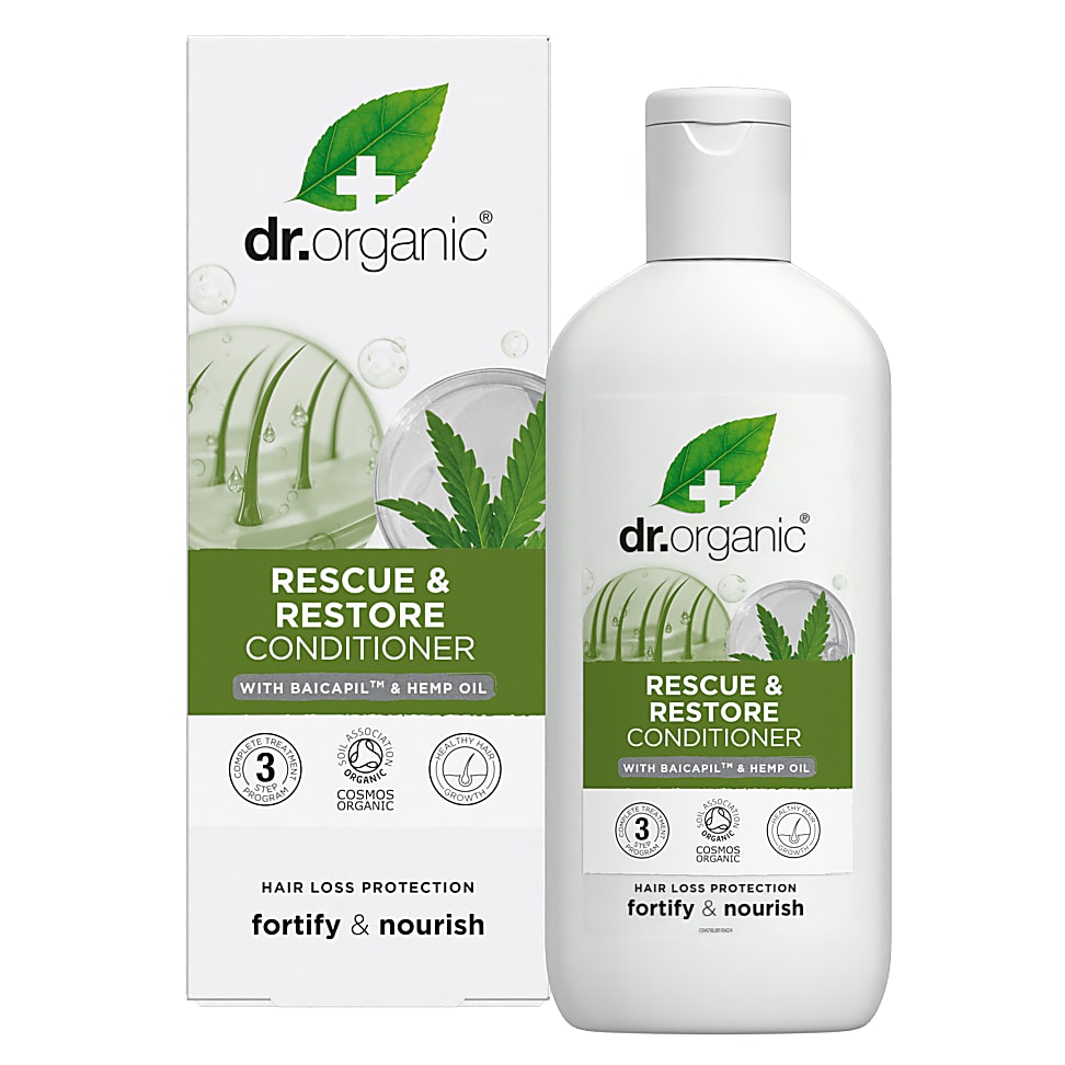 Image of Dr Organic Hennep Olie Rescue Conditioner