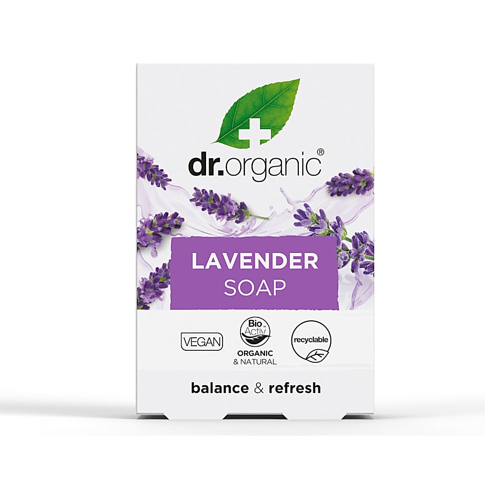 Image of Dr Organic Lavendel Zeep