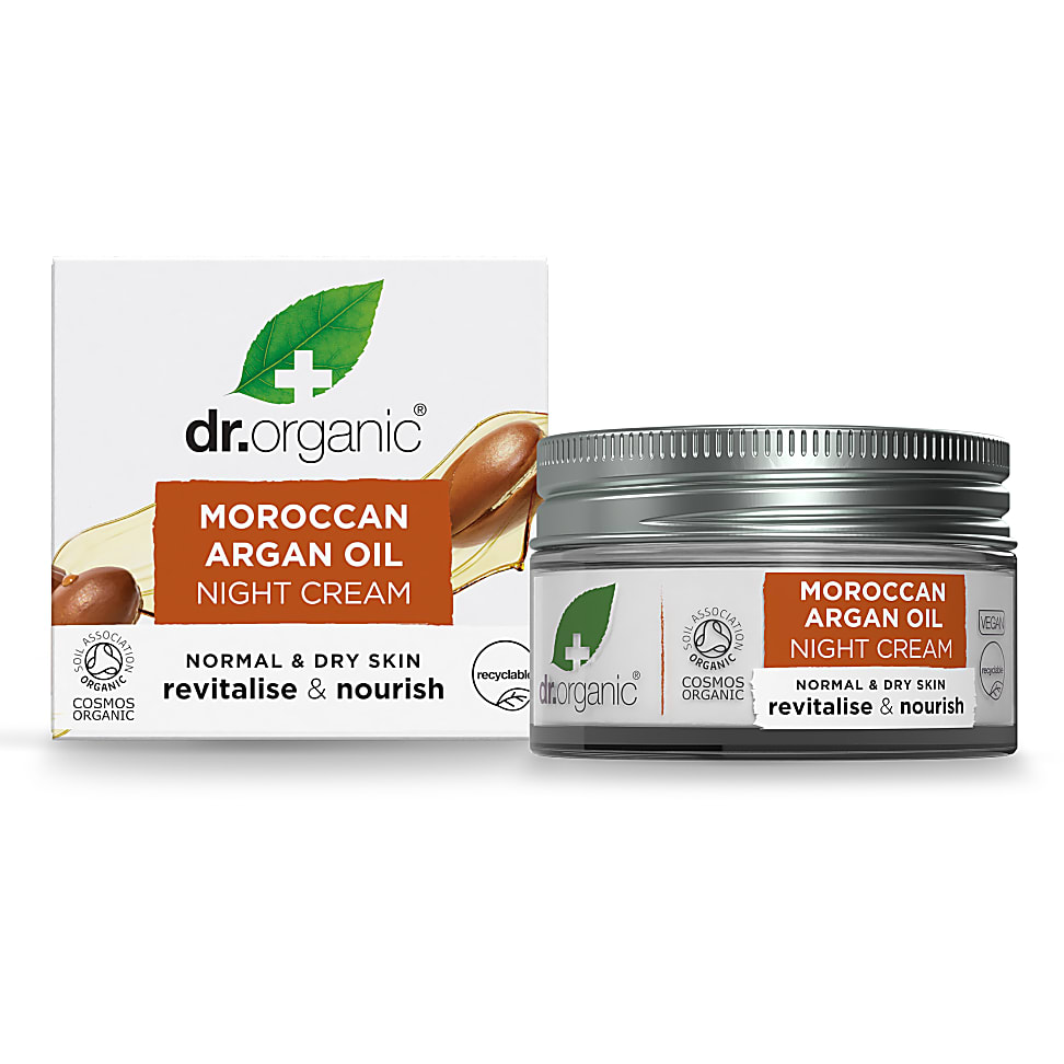 Image of Dr Organic Argan Olie Nachtcreme