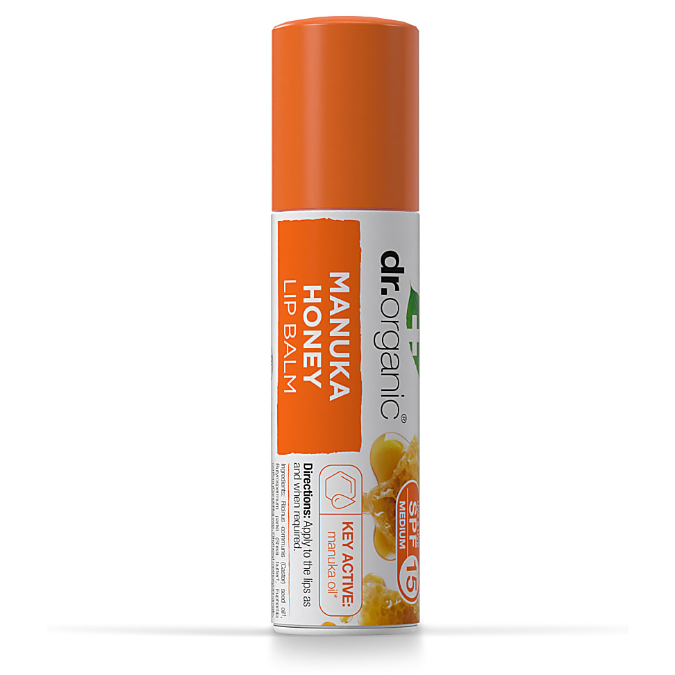 Image of Dr Organic Lippenbalsem - Manuka Honing