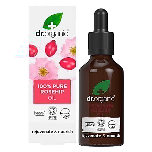 Dr Organic 100% Pure Rozenbottelolie