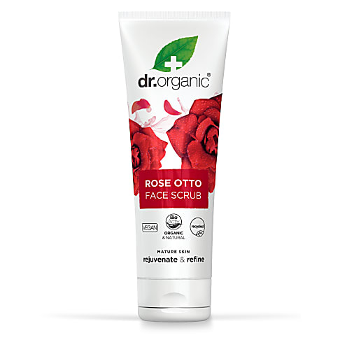 Dr Organic Rozen Otto Gezichtsscrub