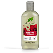 Gedeukt: Dr Organic Rozen Otto Shampoo