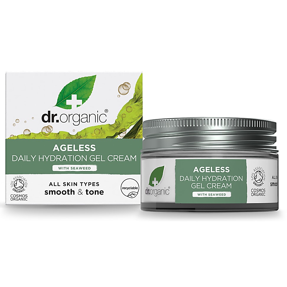 Image of Dr Organic Seaweed Ageless Dagelijkse Hydratatie Gel Creme