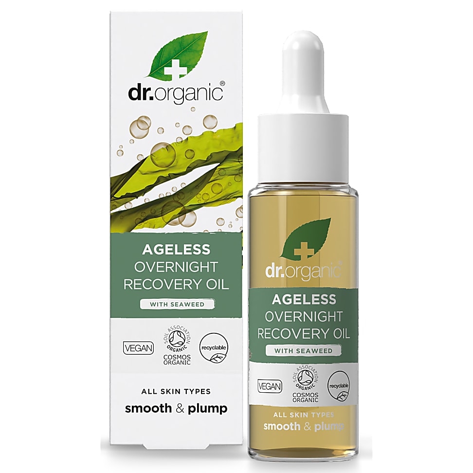 Image of Dr Organic Seaweed Ageless Herstelolie voor de nacht