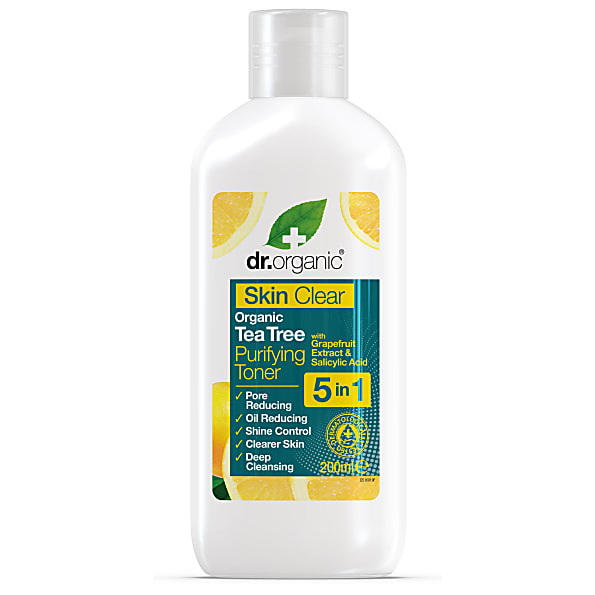 Image of Dr Organic Skin Clear 5 in 1 Purifying Toner