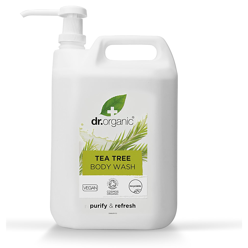 Image of Dr Organic Tea Tree Douchegel - 5L