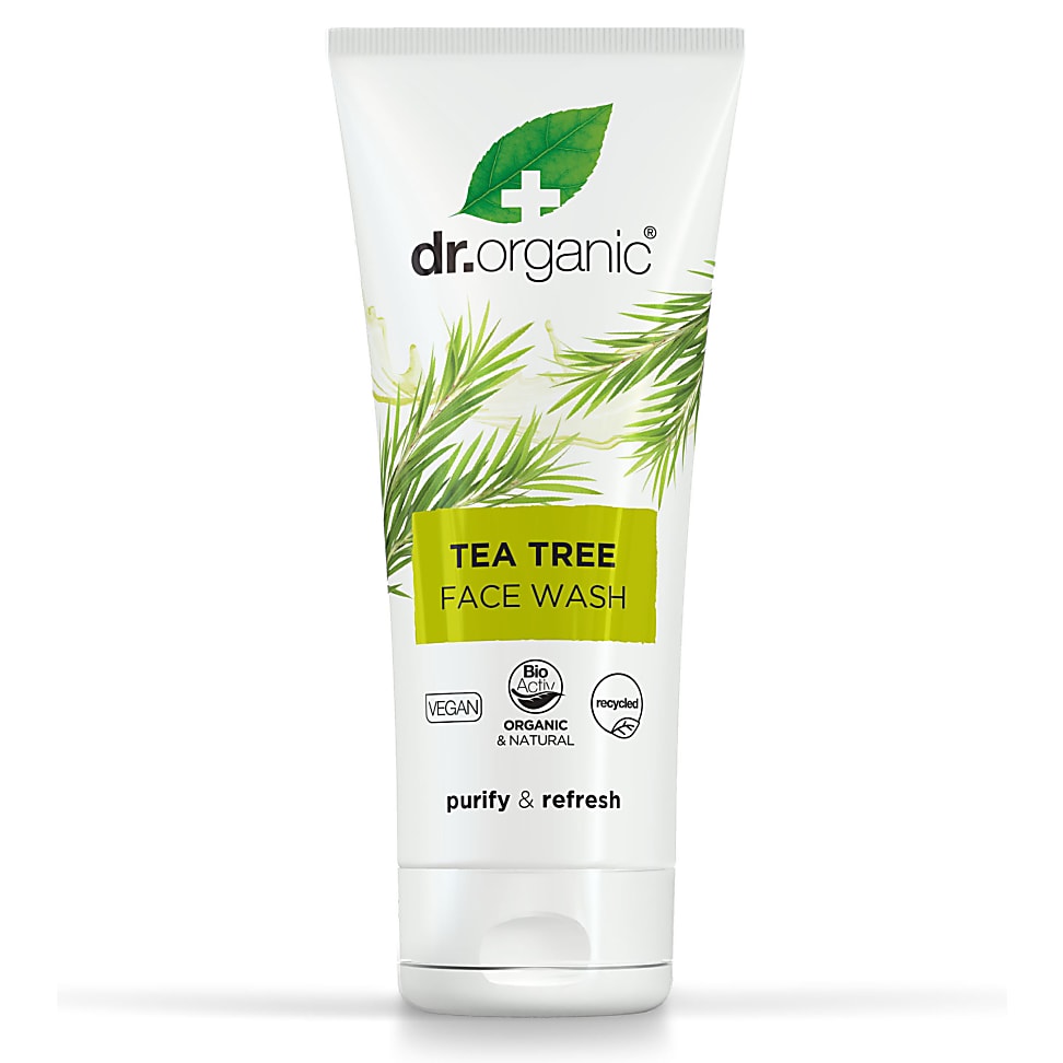 Image of Dr Organic Tea Tree Gezichtsreiniger