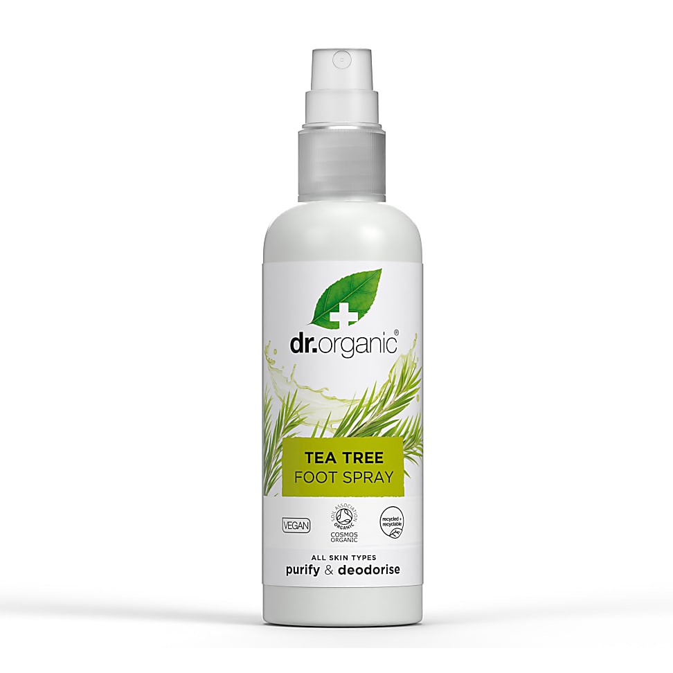 Image of Dr Organic Tea Tree Voetspray