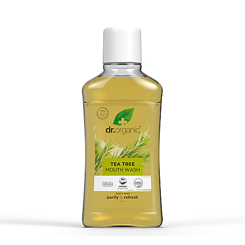 Dr Organic Tea Tree Mondwater